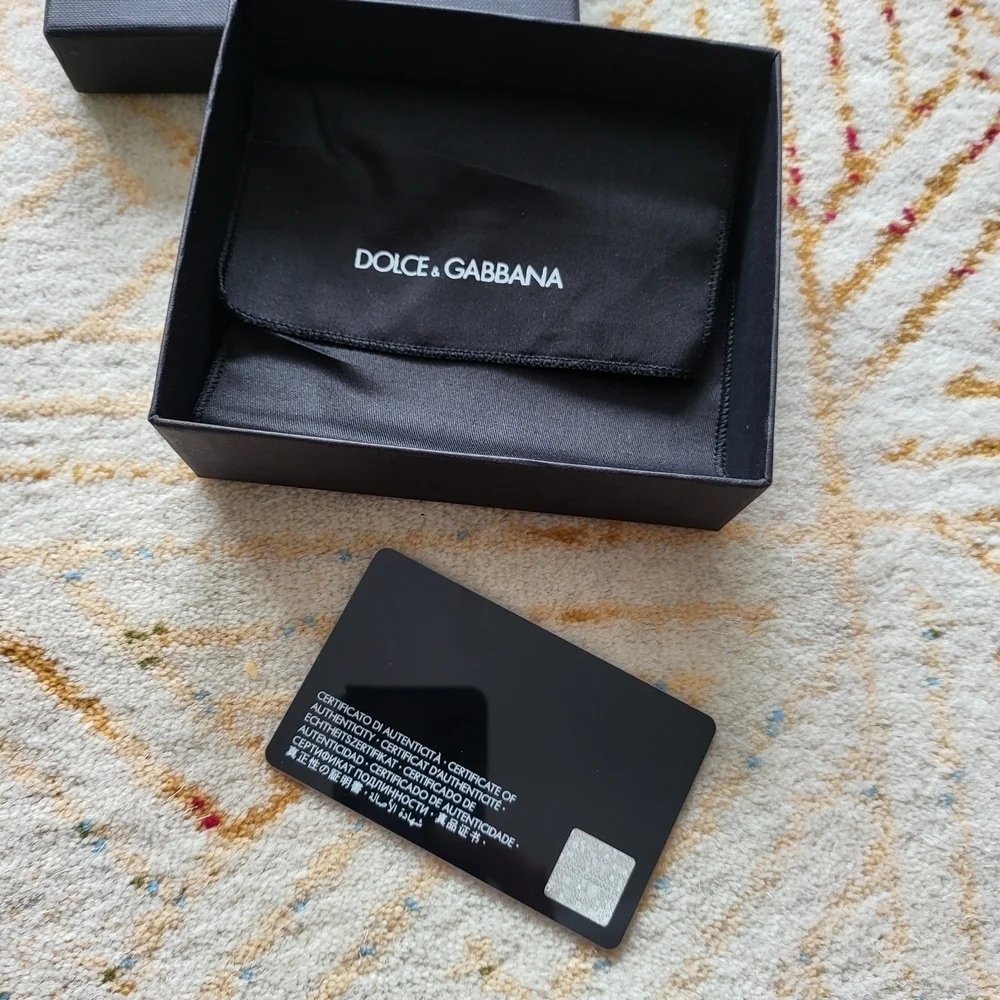 Dolce & Gabbana Black and White Star Wallet